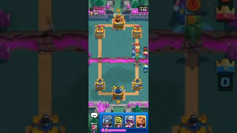 vs Fist23 - Clash Royale #shorts