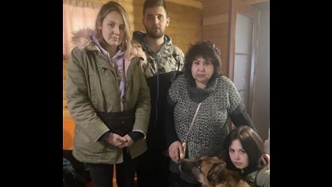 SD man's family hides as home is shelled in Ukraine