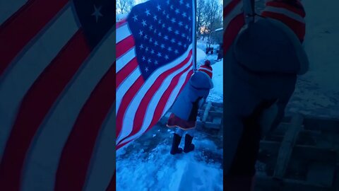 The Flag Pole Snapped A Yard