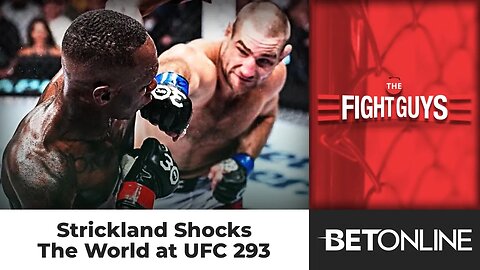 The Fight Guys react to Strickland's Major Upset at UFC293, and preview UFC Fight Night | BetOnline