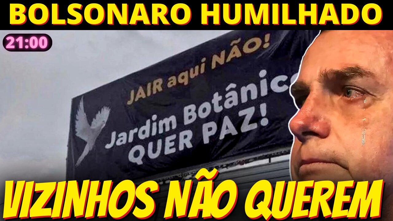 REJEITADO - Vizinhos se revoltam e condomínio repudia Bolsonaro