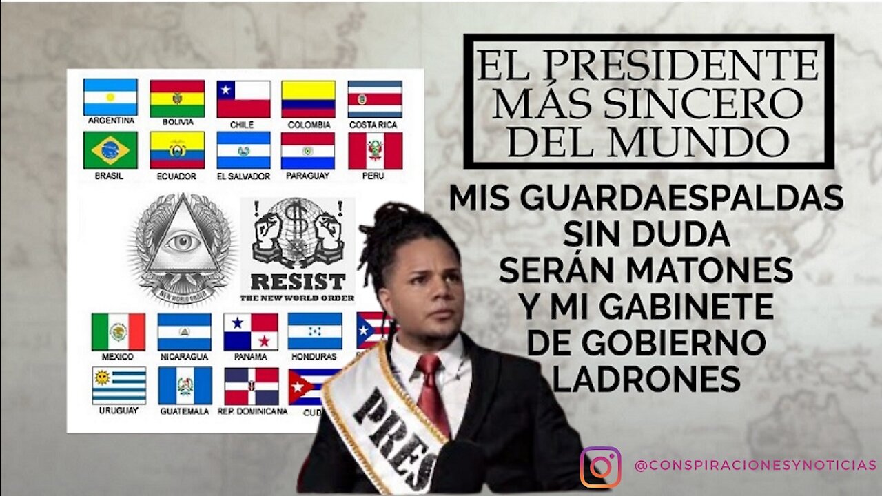 🎤José Victoria - El Presidente Más Sincero Del Mundo🎶