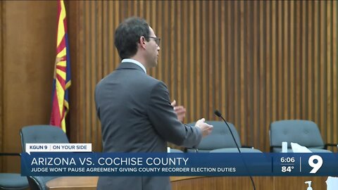 Judge rejects effort to remove Cochise Co. Elections Director