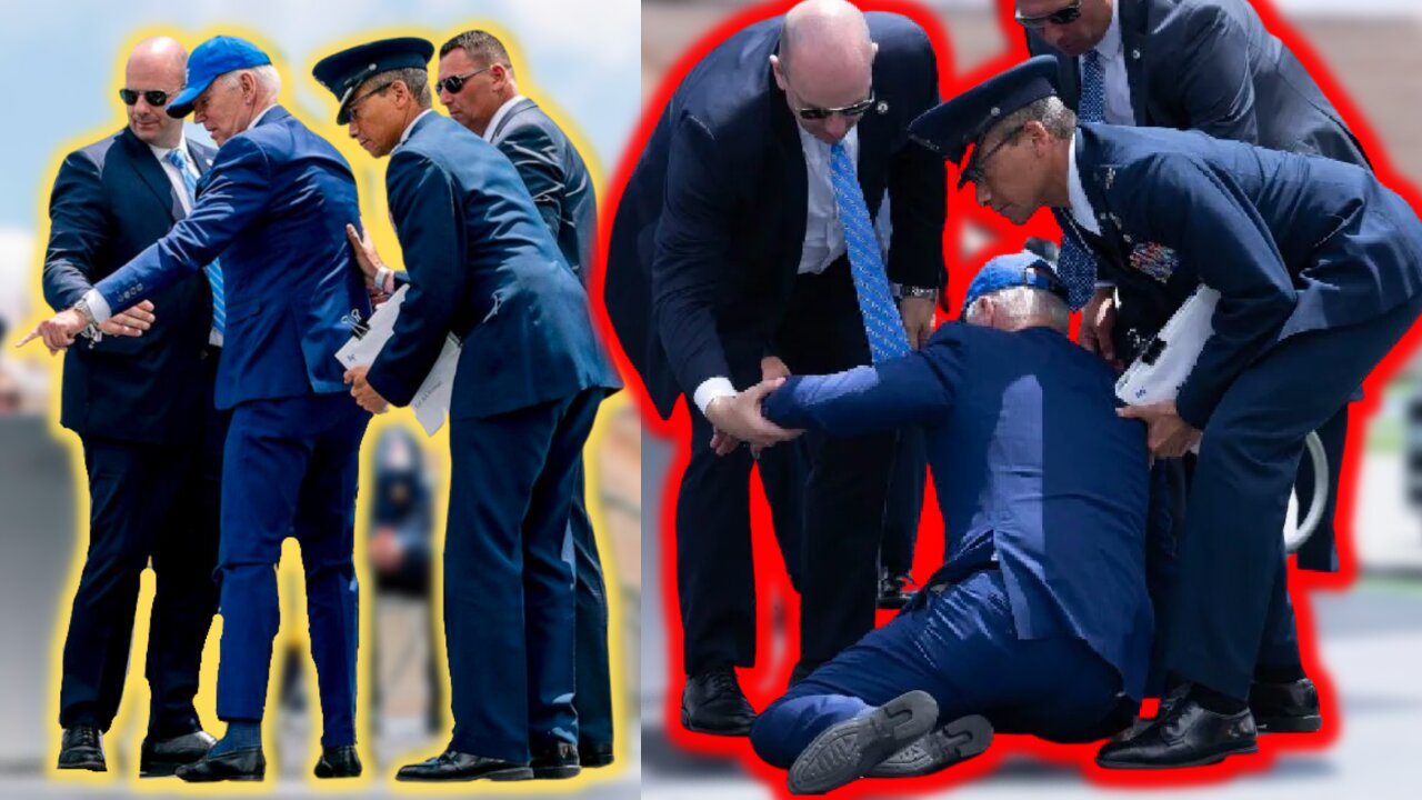 BREAKING NEWS: Joe Biden FALLS at US Air Force Academy Graduation