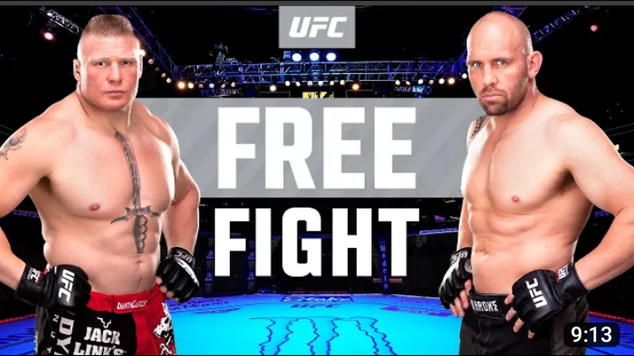 UFC CLASSIC: Brock Lesnar vs Shane Carwin | free fight