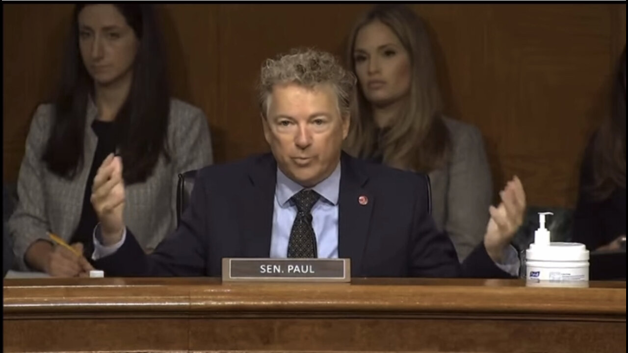RAND PAUL BRINGS THE FIRE! Grills Fauci on Royalties NIH Doctors Received from Vaccine Companies!