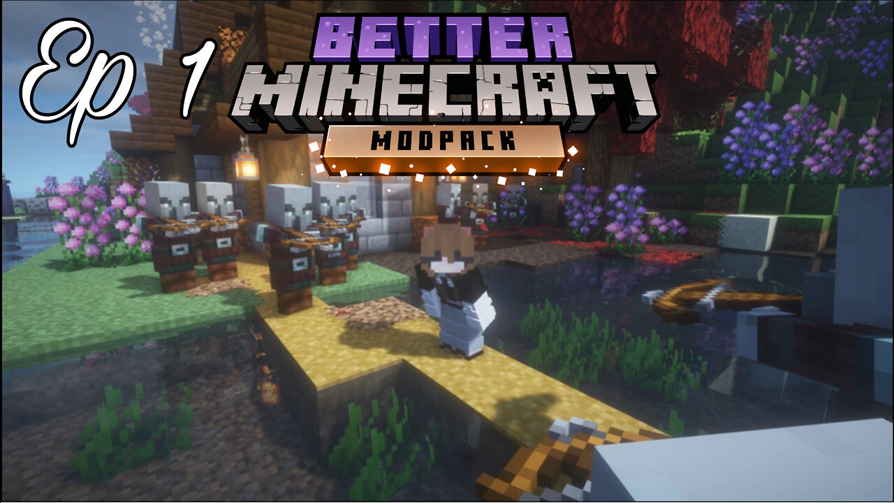 Bedrock Player Tries Better Minecraft For The First Time - Ep 1