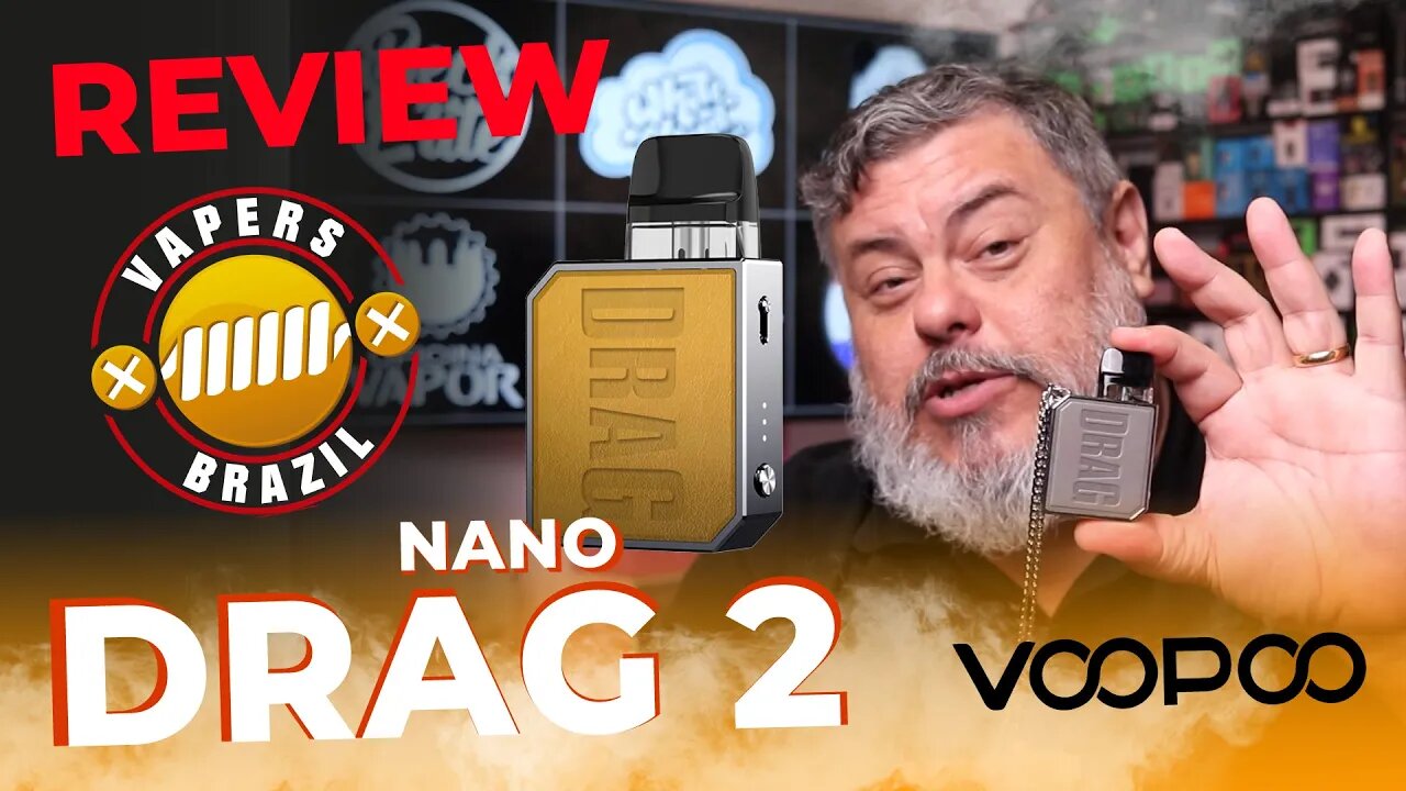 VooPoo Drag Nano 2 Pod - Um velho conhecido. O que mudou ? - Review PTBR