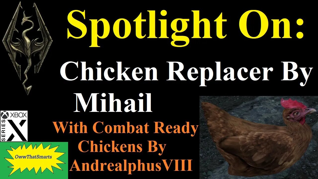 Skyrim (mods) - Spotlight On: Chicken Replacer By Mihail With Combat Ready Chickens