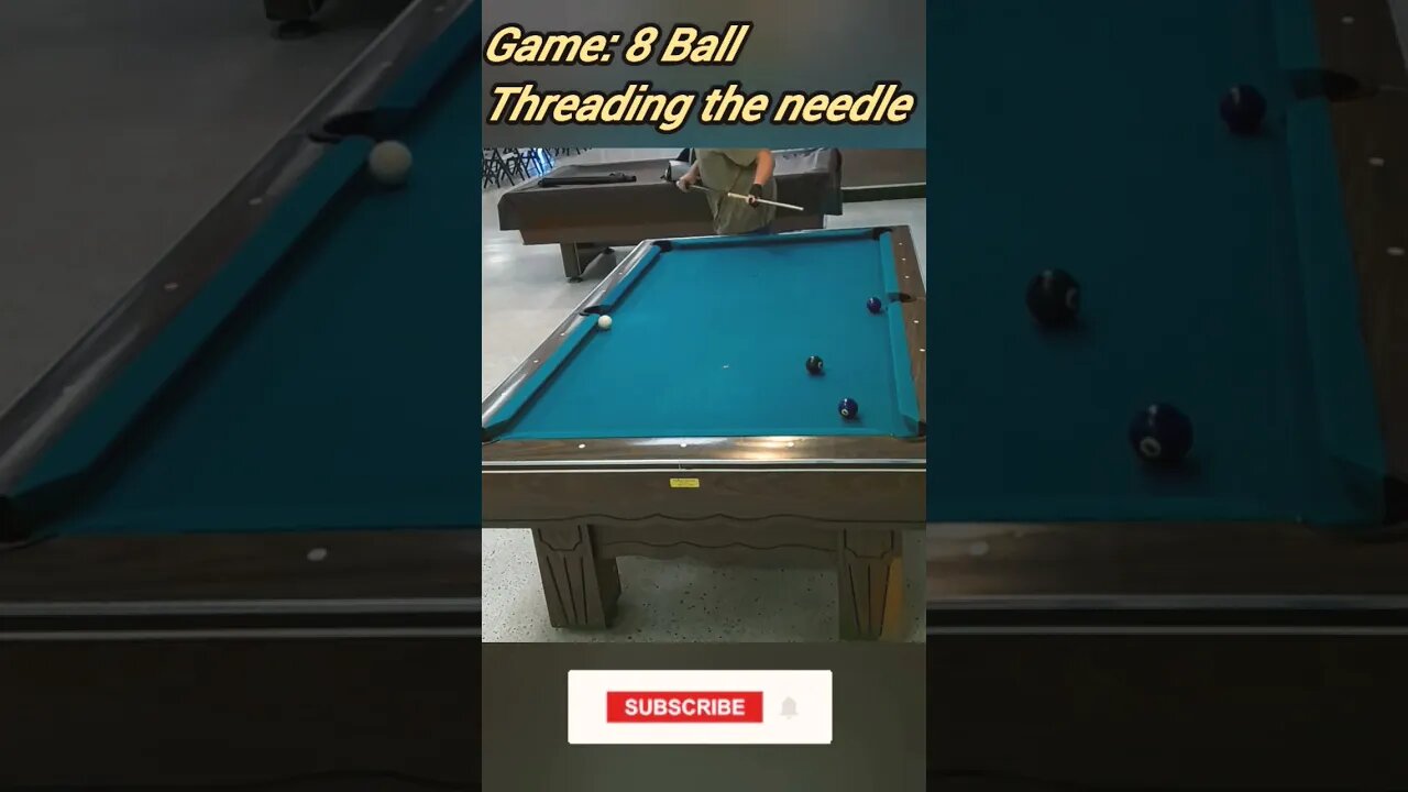 Threading the needle #8ballpool #shorts