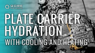 Plate Carrier Hydration with Cooling and Heating: IMS Pro Set Up (IcePlate® MOLLE Sleeve Pro)