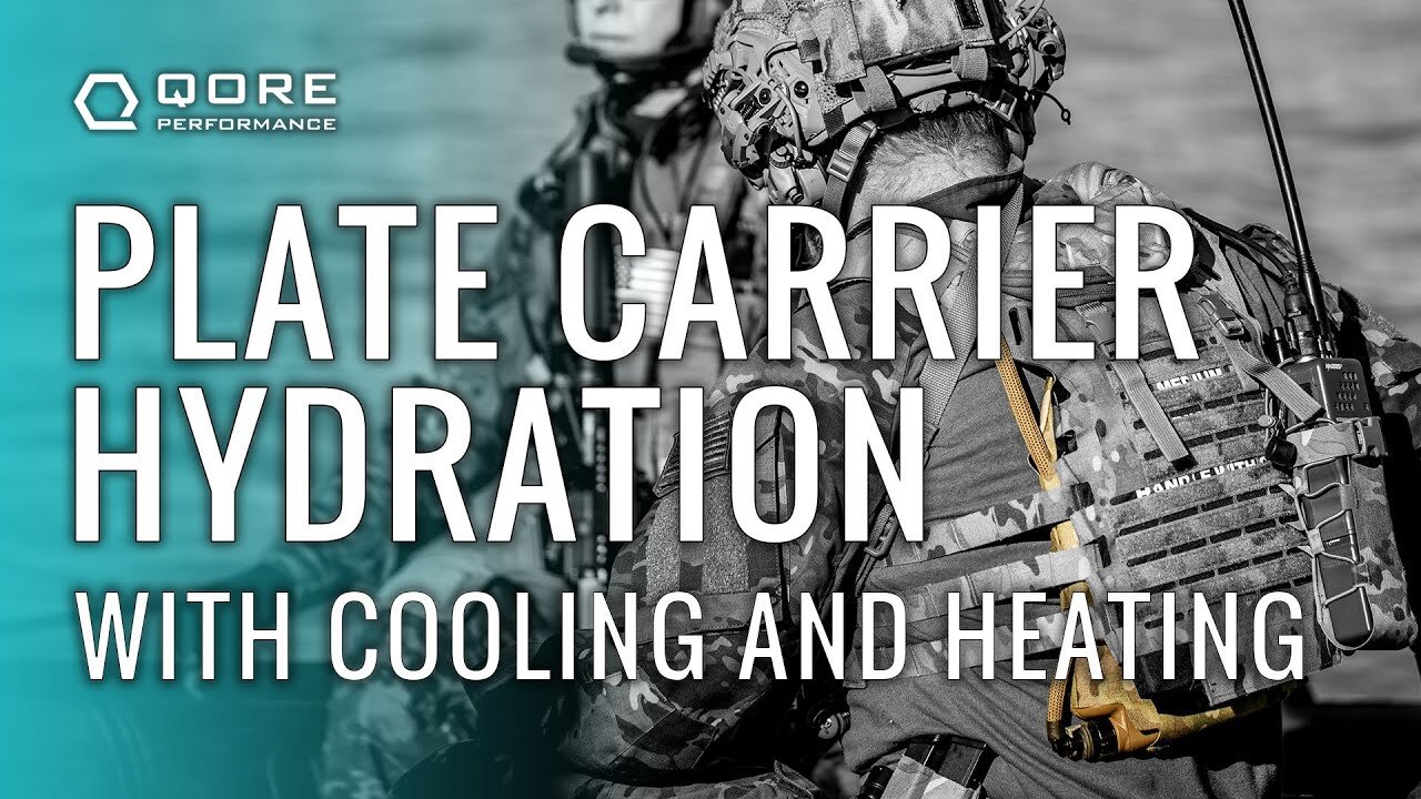 Plate Carrier Hydration with Cooling and Heating: IMS Pro Set Up (IcePlate® MOLLE Sleeve Pro)