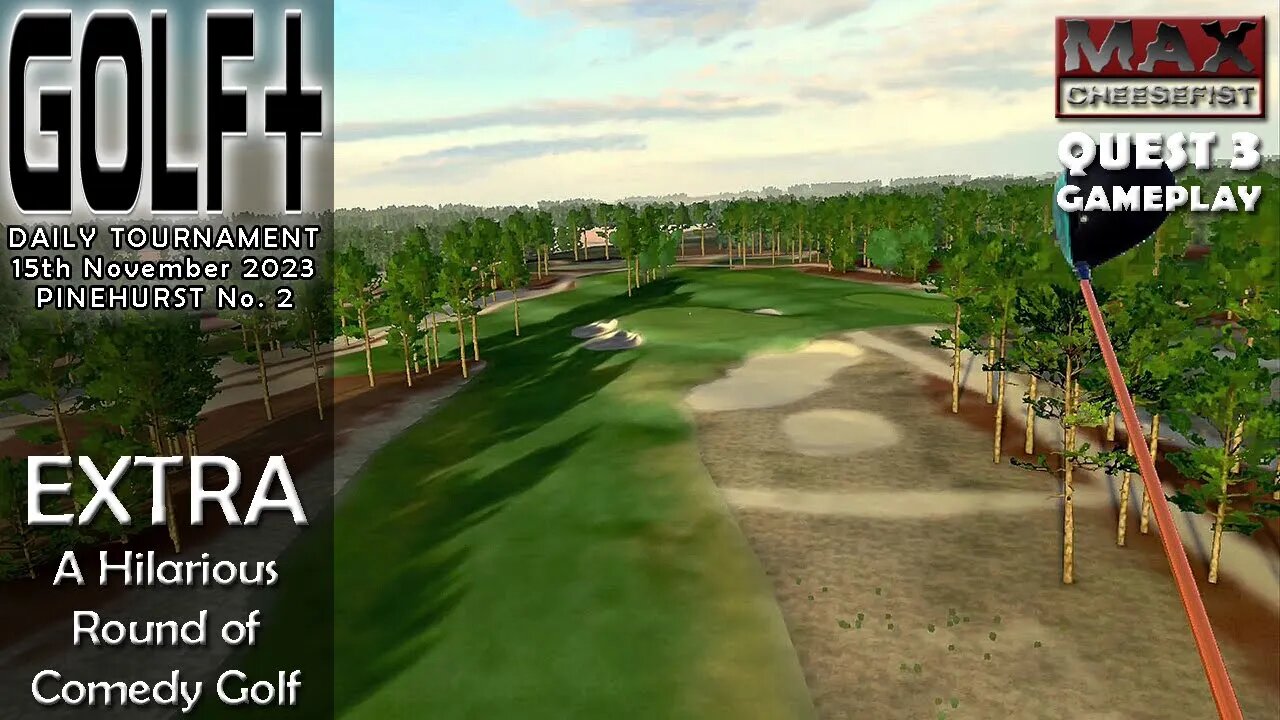 GOLF+ // DAILY TOURNAMENT: A Hilarious Round of Comedy Golf // QUEST 3 Gameplay