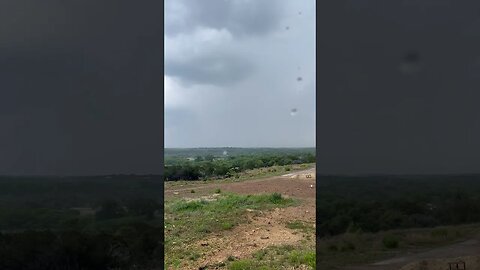 Central Texas Rain on a Tin Roof #shorts