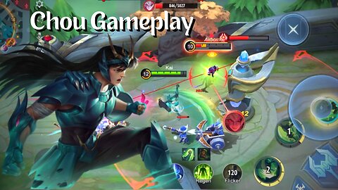 Chou Gameplay || Mobile Legends Bang Bang