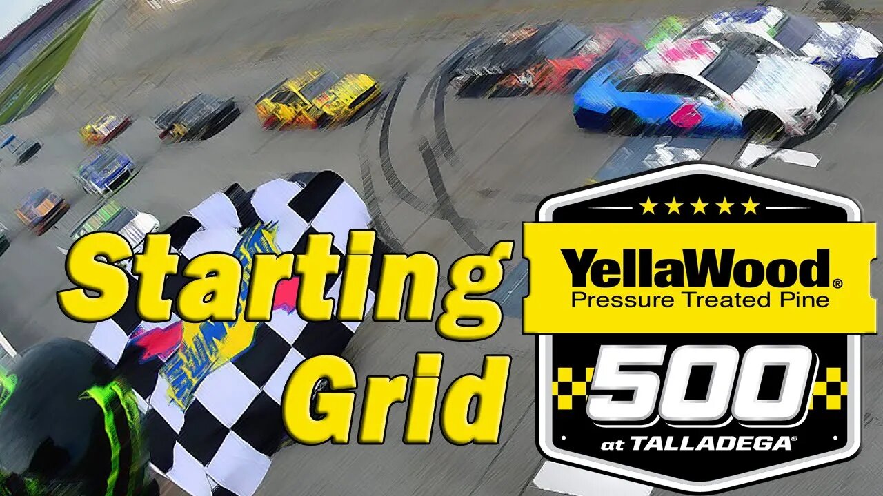 2020 YellaWood 500 at Talladega Starting Grid