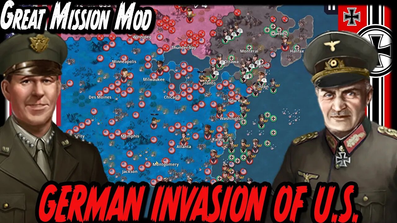 🔥REVERSE D-DAY GERMAN INVASION! Great Mission Mod🔥