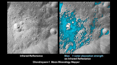 How will scientist extract water on moon?