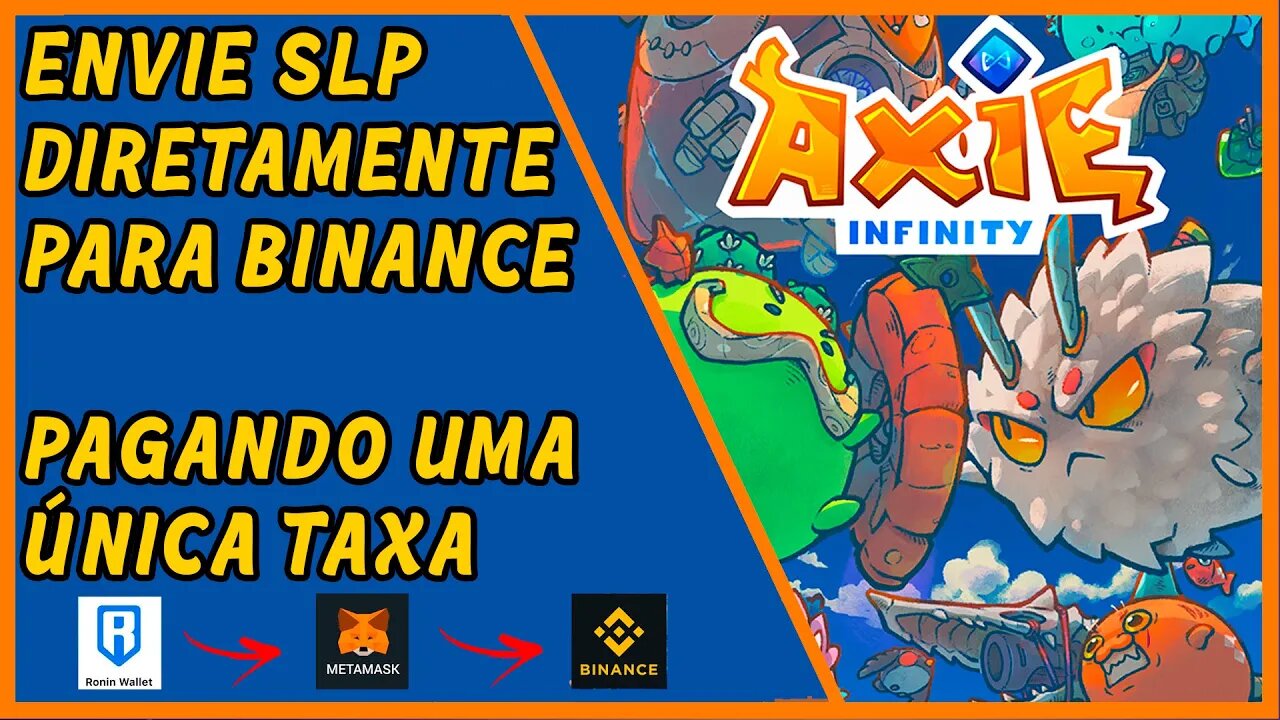 Envie SLP diretamente para Binance pagando apenas uma taxa.