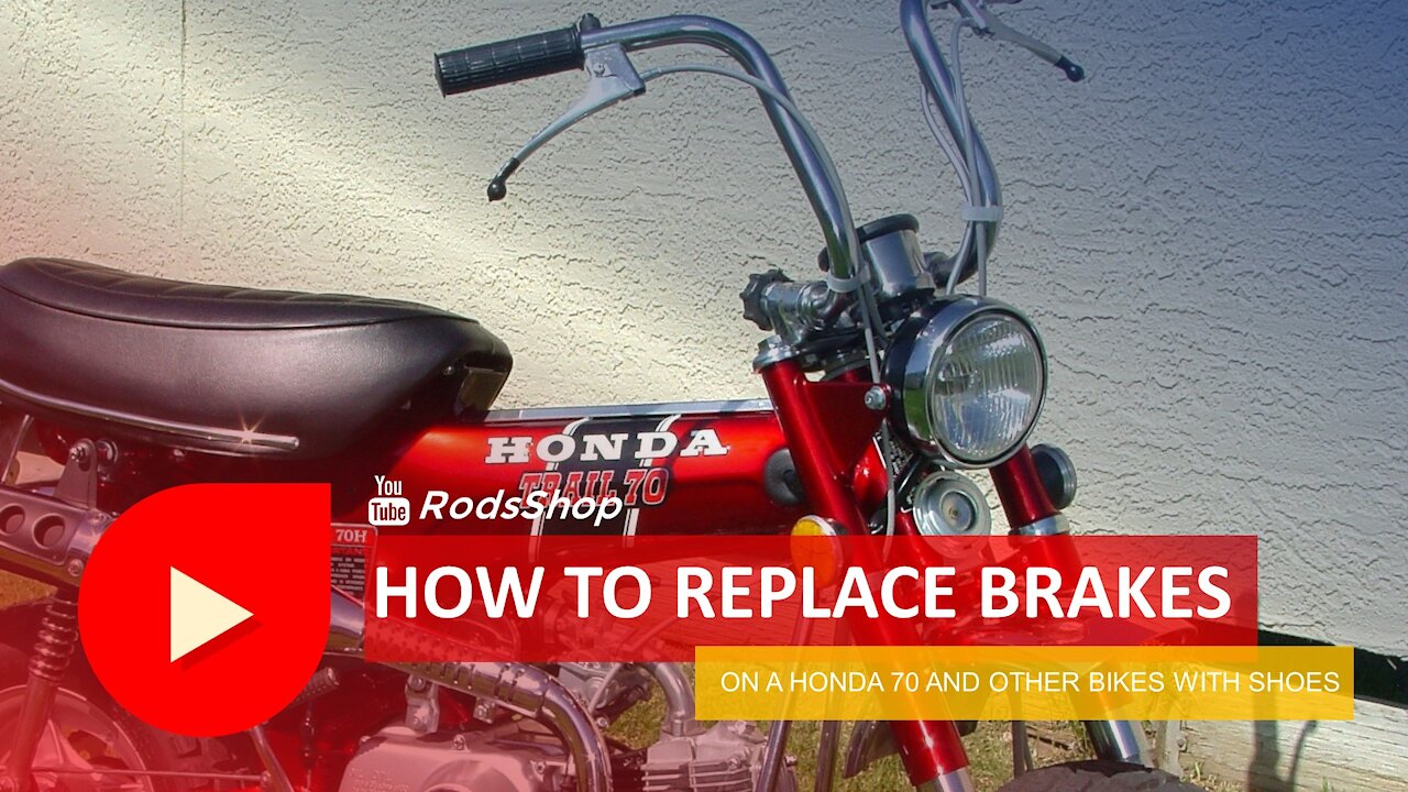 How To Replace Brakes On A Honda 70