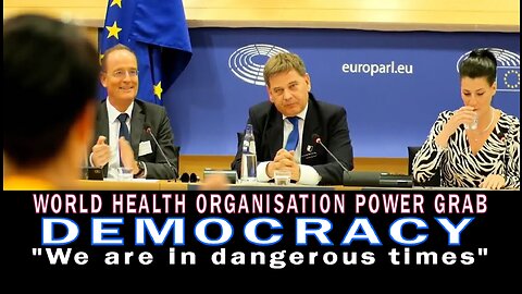 Andrew Bridgen exposes WHO Treaty DANGER DEMOCRACY NWO Globalist cabal big Pharma