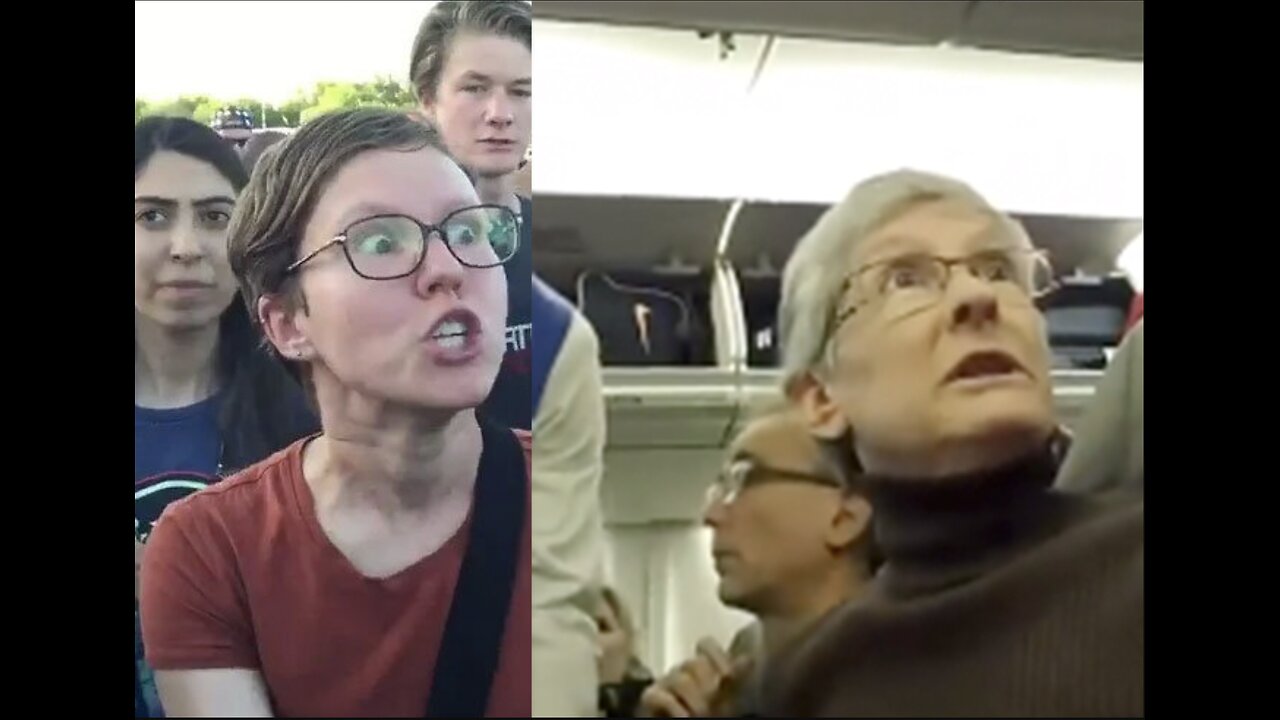 Karen removed from flight for Trump Derangement Syndrome outbursts.