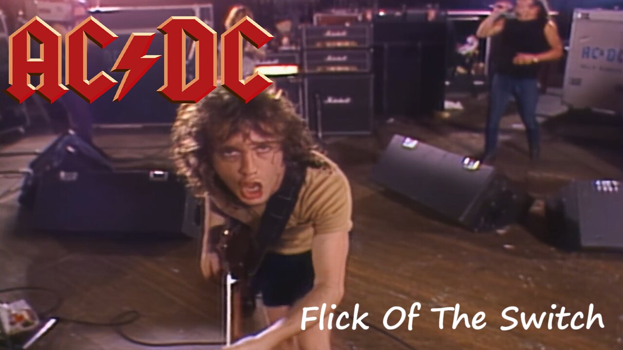 AC/DC - Flick Of The Switch (Official Music Video)