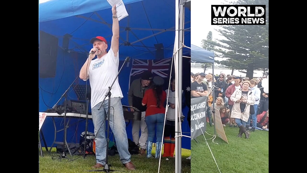 Newcastle MMAMV March and speech (6 minutes)