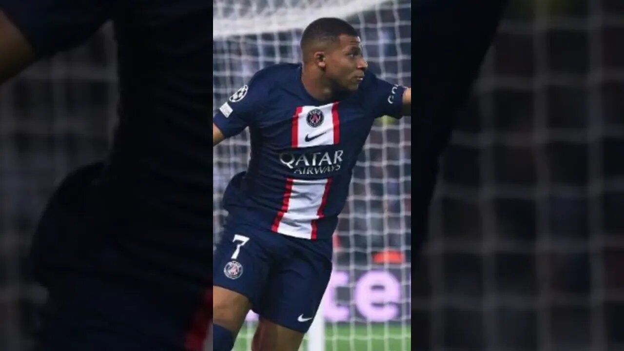 PSG larga na frente e vence a Juventus em mais um grande jogo de Mbappe #shorts