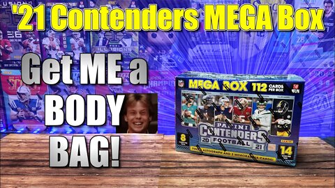 2021 Contenders Football MEGA Box | Cobra Kai is Back but Honestly it Wasn't Too Bad!