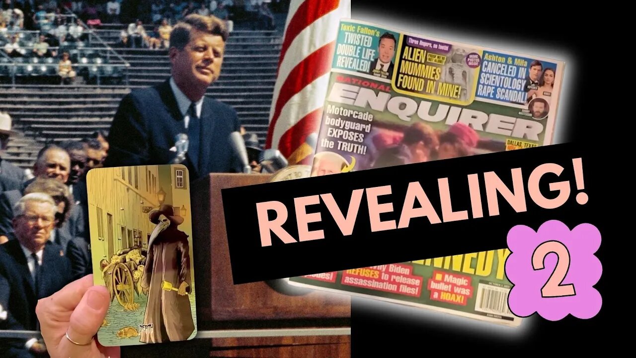 Truth Behind The Enquirer's Headlines Pt 2- Psychic Tarot Reading