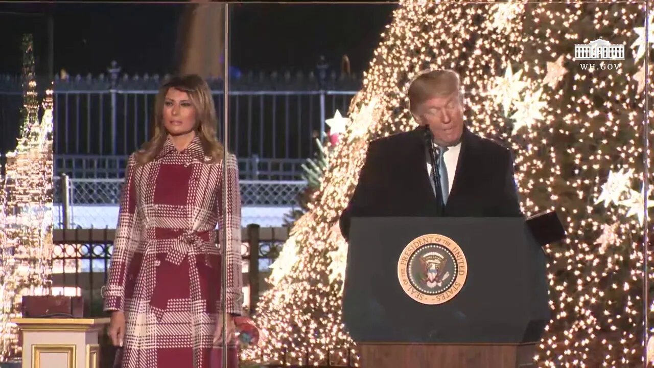 President Trump Delivers Remarks at the National Christmas Tree Lighting Ceremony