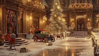 ❄️☃️🎼 New 2025: Relaxing Christmas Nighttime Jazz Music, Exquisite Instrumental