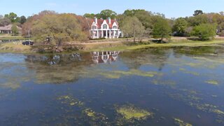 Droning City Park Lake, Baton Rouge, April 2, 2022 in 4K