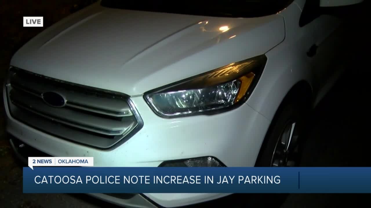 Jay parking violations on the rise