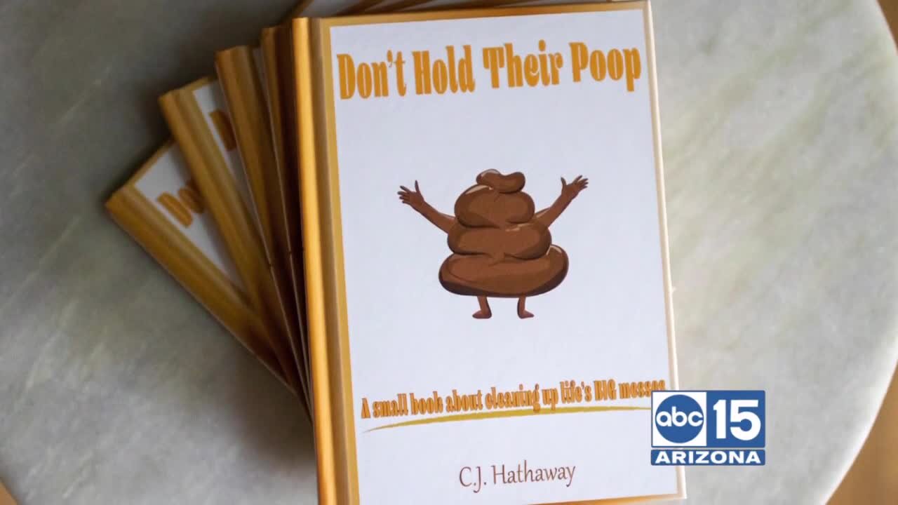 "Don't Hold Their Poop" is a new self-help book to help process thoughts and emotions