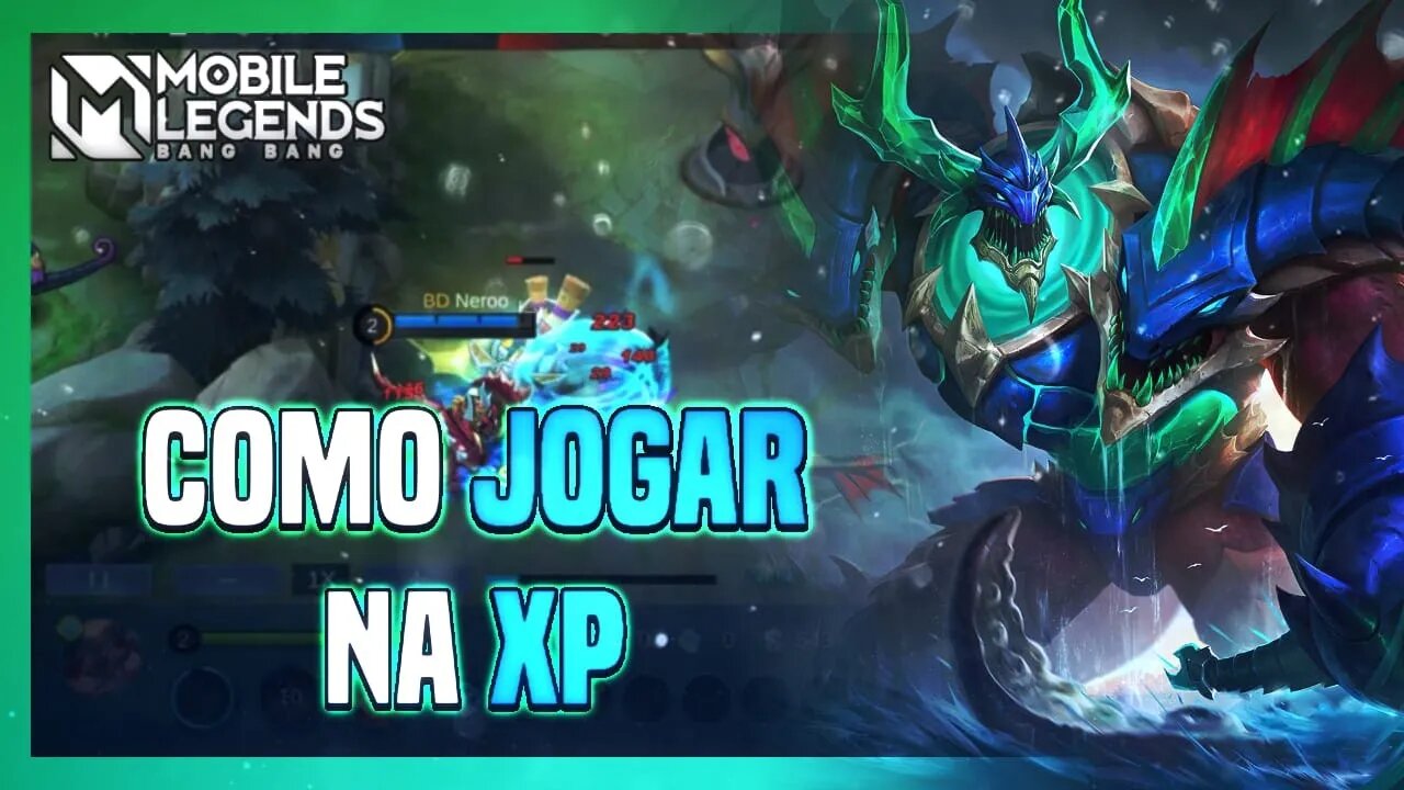 COMO JOGAR NA SIDE XP | APRENDA A JOGAR MOBILE LEGENDS #28