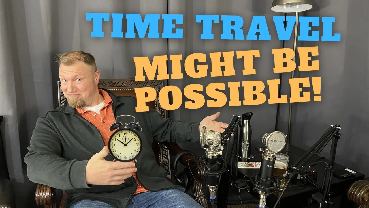 Is Time Travel Possible? Ronald Mallett thinks so. Never Too Serious Clip 1 (Episode 10)