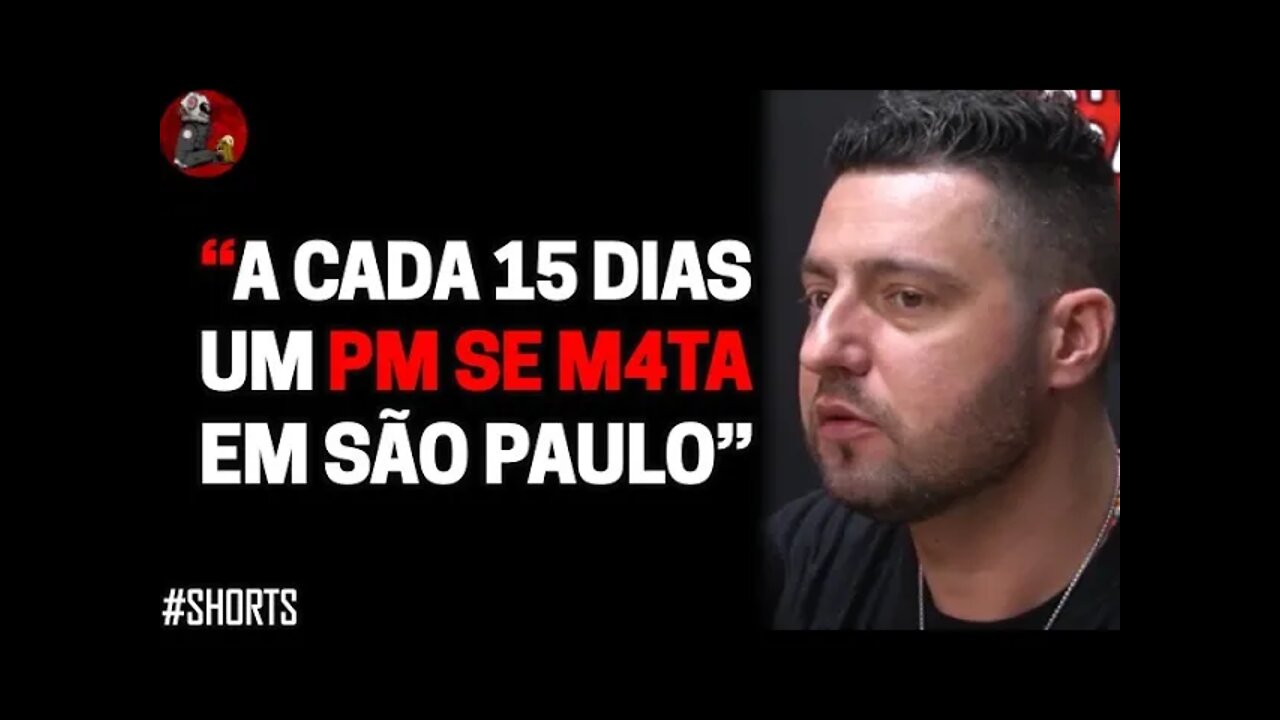 "A POLÍCIA MILITAR TÁ DOENTE" com Igor Andrij (EX-ROTA) | Planeta Podcast (Crimes Reais) #shorts