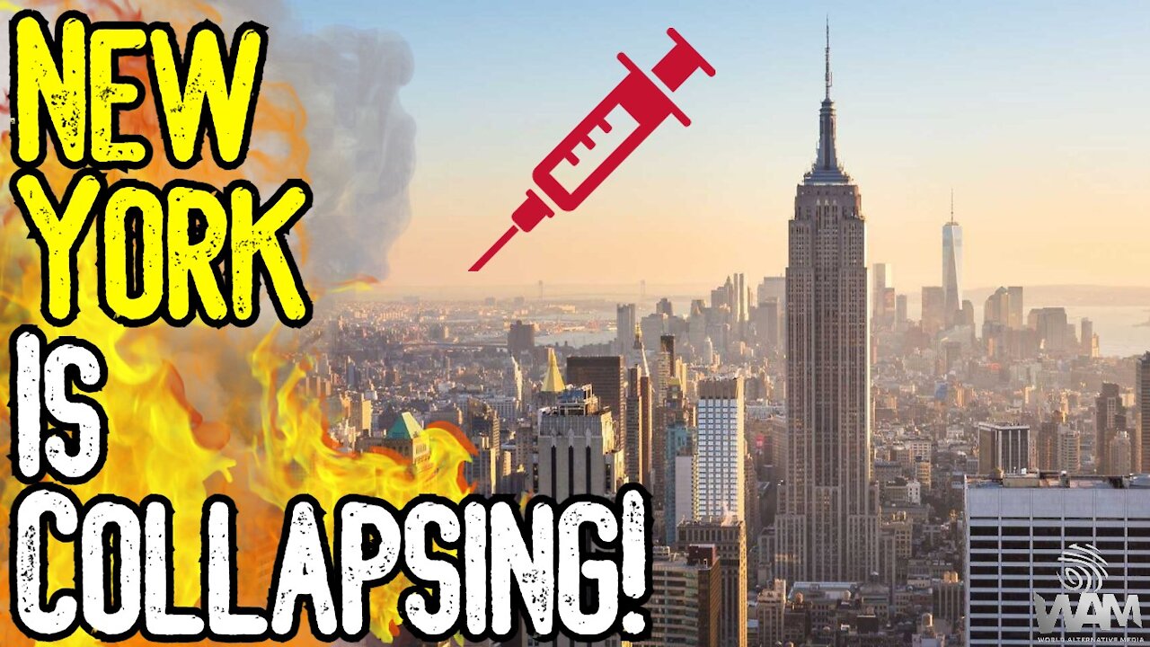 NEW YORK IS COLLAPSING Under Vaccine Mandates! - Will Businesses CONTINUE To Shoot Themselves?