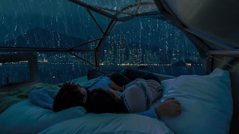 10 Hours ⚡️Sleep Better with the Soothing Sounds of Rain - Calm Your Mind and Relax Your Body
