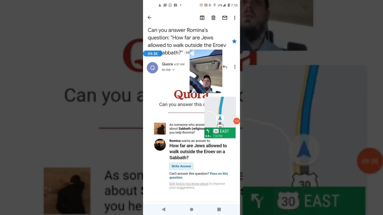 walking outside of an eruv? for quora