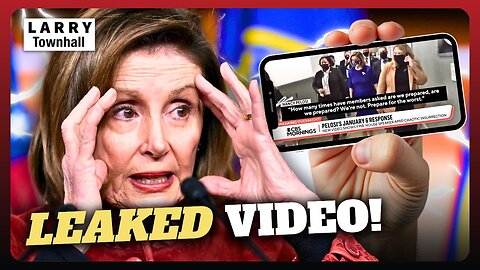 NEW January 6th Footage LEAKED! Nancy Pelosi TRAPPED: IT WAS HER FAULT!