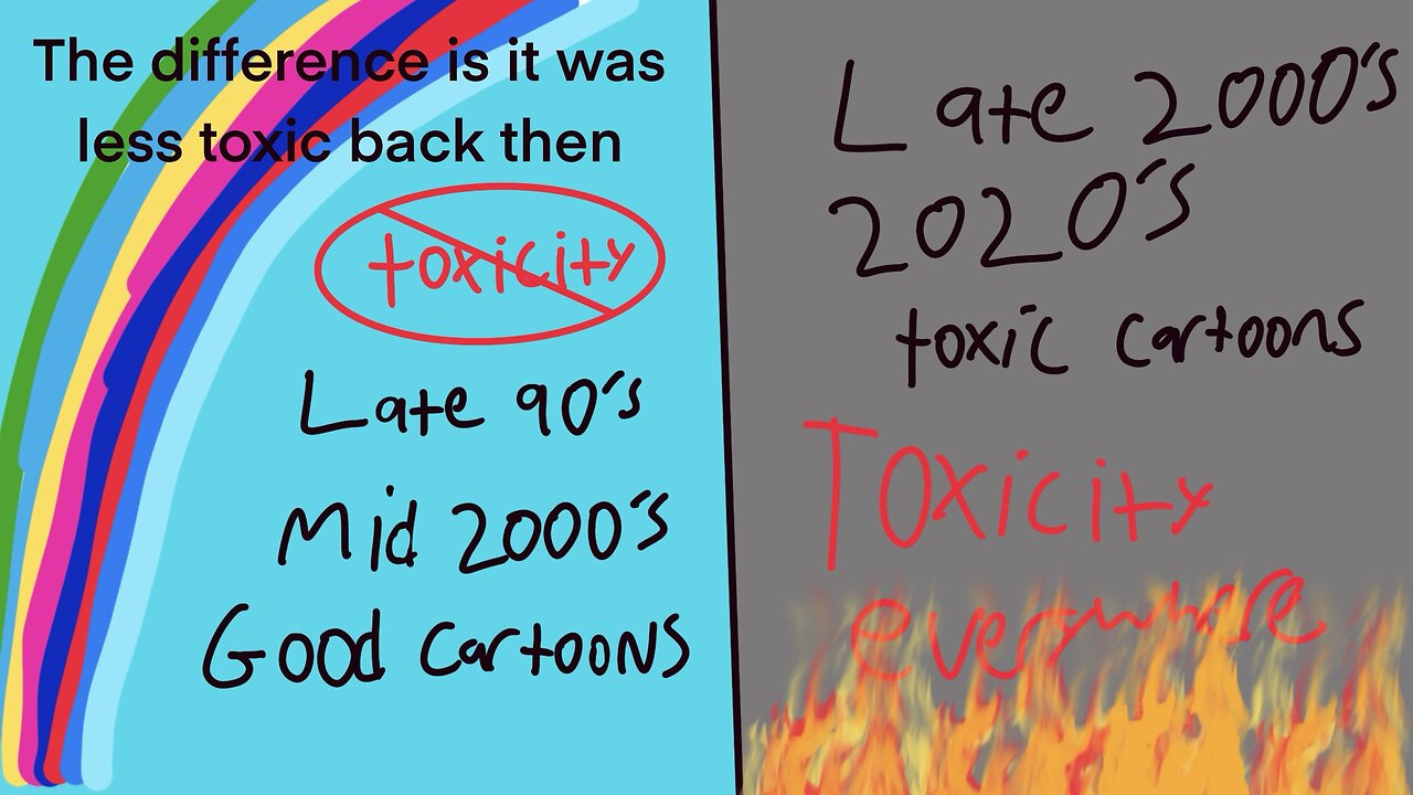 Difference between toxicity now and back then