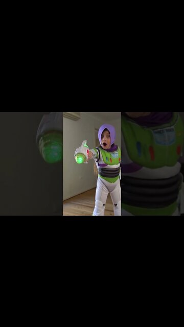 #Shorts Buzz Lightyear During Halloween