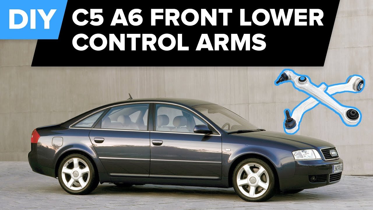 Audi C5 A6 - Front Lower Control Arm Replacement (B5 S4 and VW Passat)