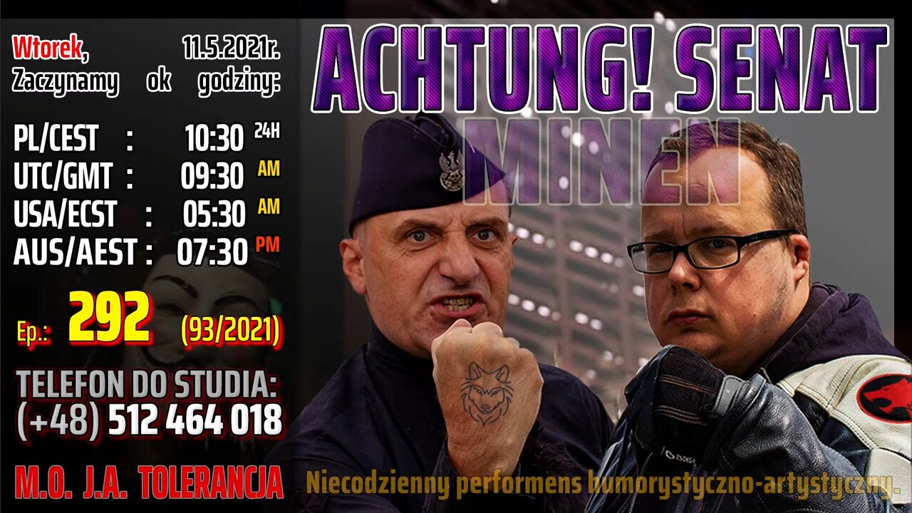 ACHTUNG! SENAT - MINEN - Olszański, Osadowski NPTV (11.05.2021)