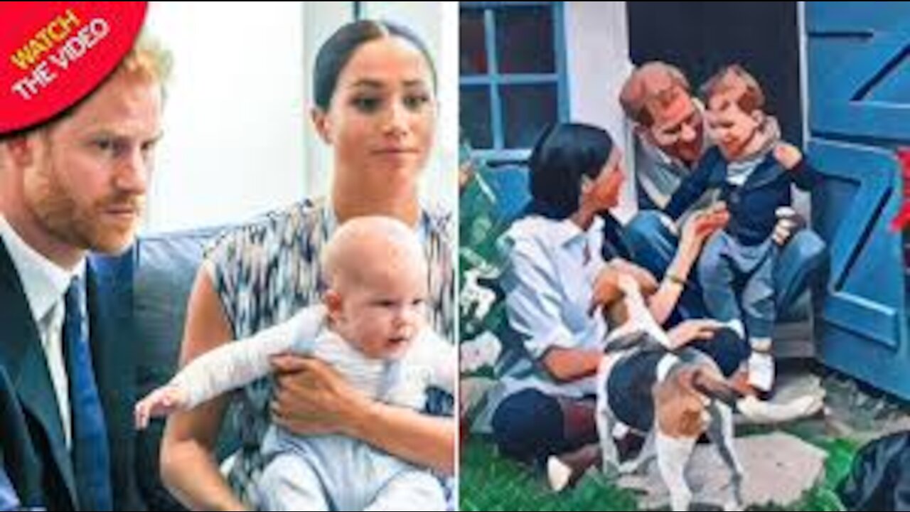 Prince Harry's Playing with his son Baby Archieđź’–