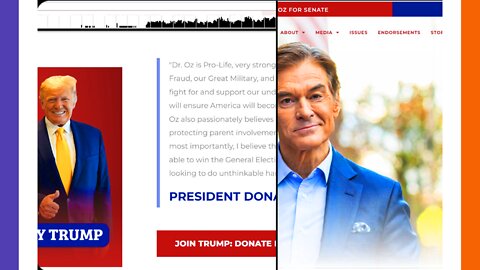 Dr Oz Dumps Trump