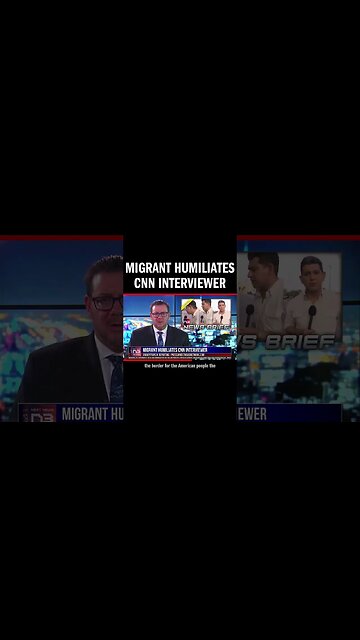 Migrant Humiliates CNN Interviewer